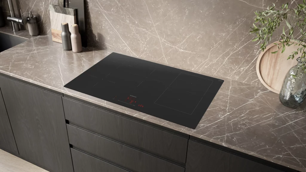 iQ500 Inductiekookplaat Matzwart Opbouw matzwart keukendesign