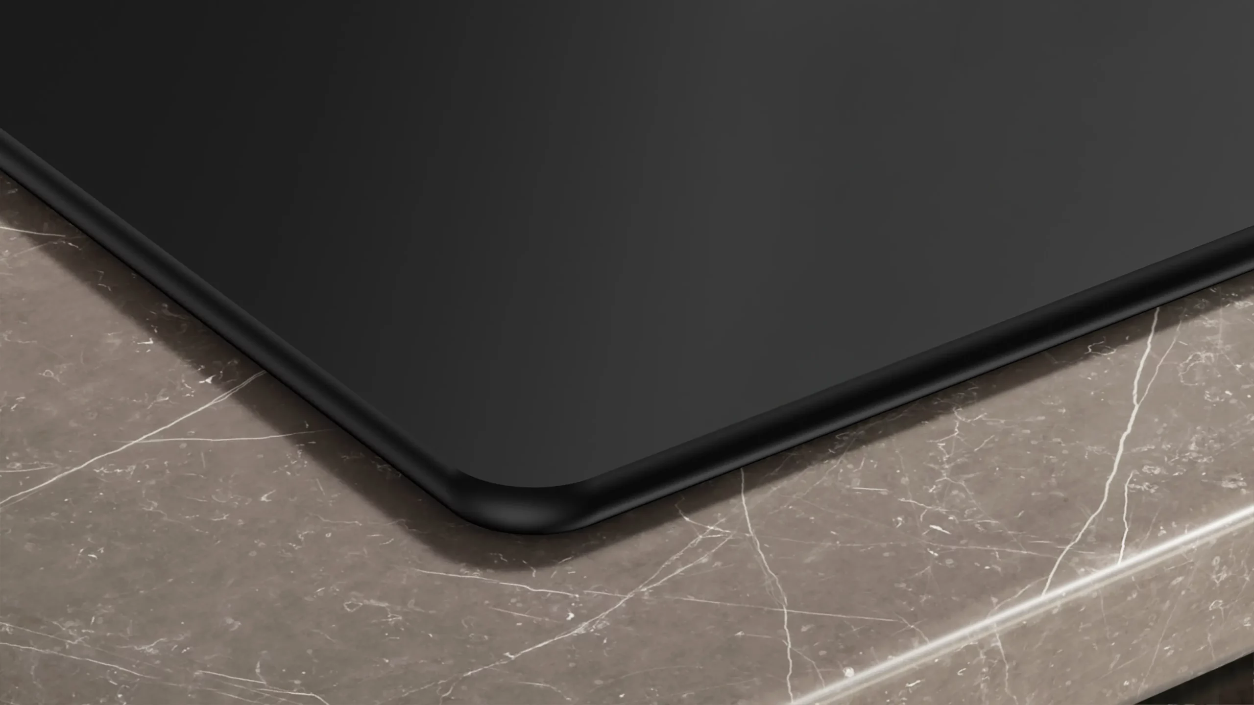 28572162_Corner_Siemens_Frameless_matt_black_PGA2_def iQ500 Inductiekookplaat Matzwart Opbouw